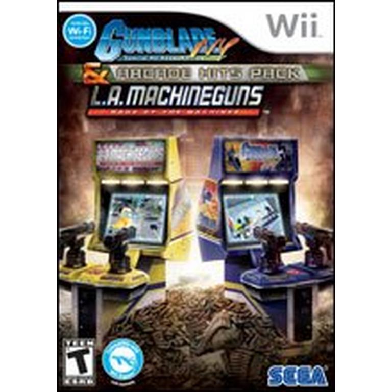 Gunblade NY and LA Machineguns Arcade Hits Pack - Nintendo Wii