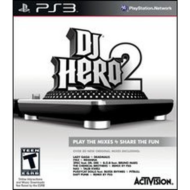 DJ Hero 2 (Game Only) - PlayStation 3
