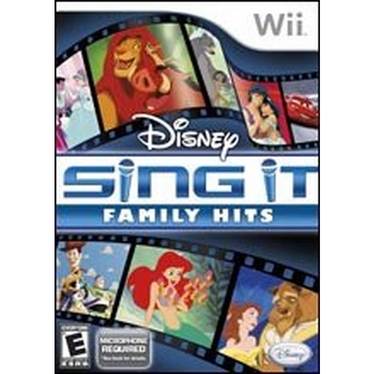 Sing It: Family Hits (Game Only) - Nintendo Wii