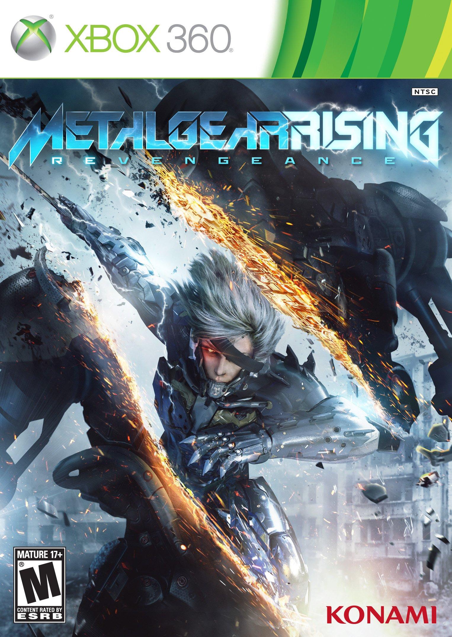 Gameteczone Jogo Xbox 360 Metal Gear Rising: Revengeance - Konami