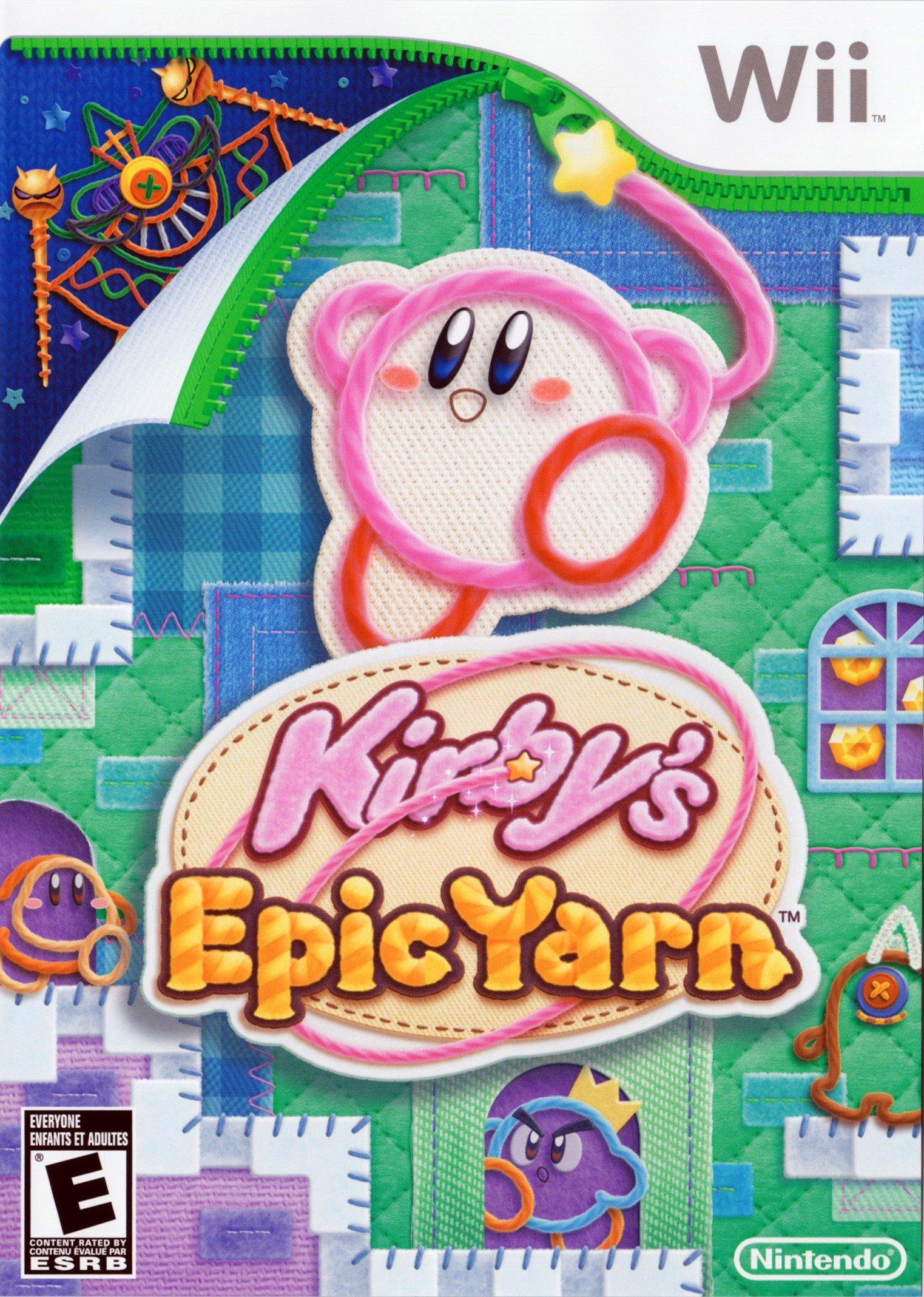 kirby's epic yarn wii