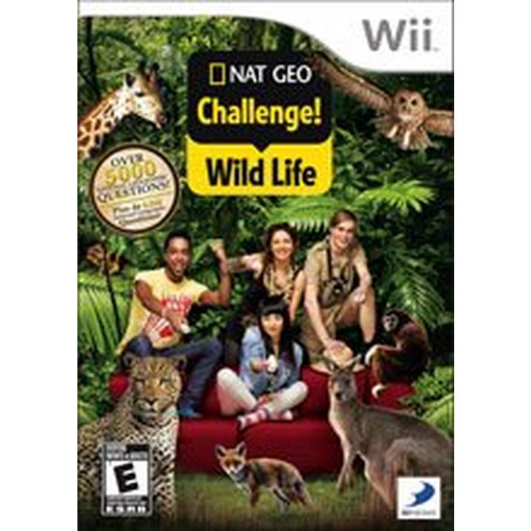 Nat Geo Challenge! Wild Life - Nintendo Wii