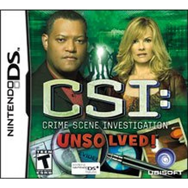 CSI: Unsolved - Nintendo DS