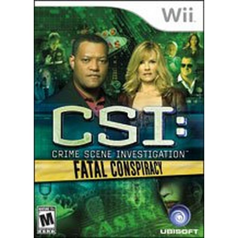 CSI: Fatal Conspiracy - Nintendo Wii
