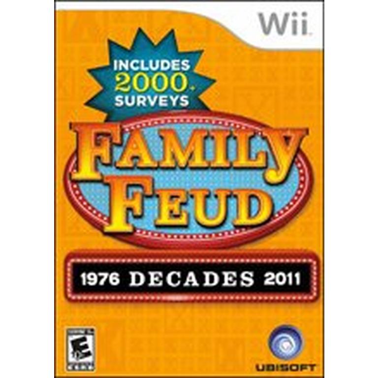 Family Feud Decades - Nintendo Wii