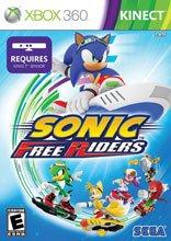 sonic free riders - jogo xbox 360 requer uso kinect - Retro Games