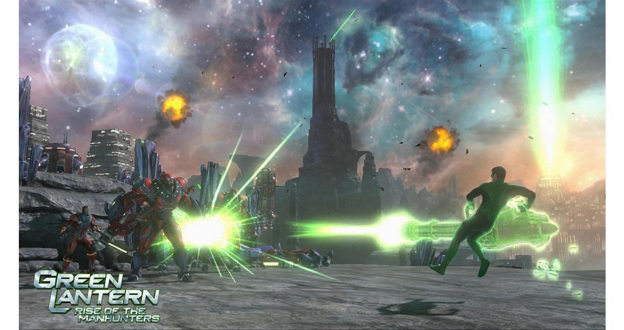 Green Lantern: Rise of the Manhunters - Nintendo Wii