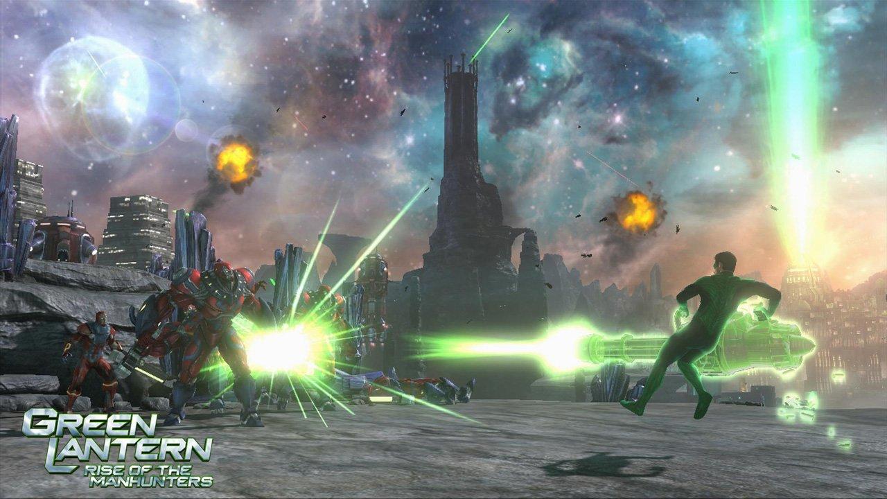 list item 12 of 12 Green Lantern: Rise of the Manhunters - Xbox 360