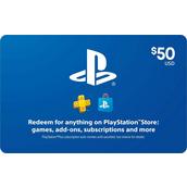 PlayStation Store Gift Card $50