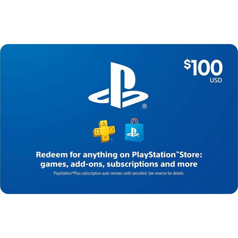Sky Centimeter lejr PlayStation Store Gift Card $100 | GameStop