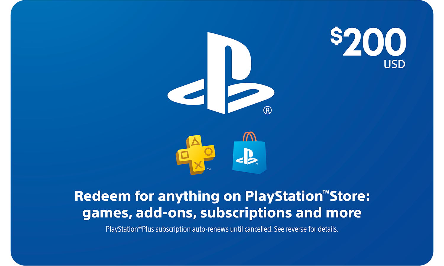 PlayStation Store Gift Card $100