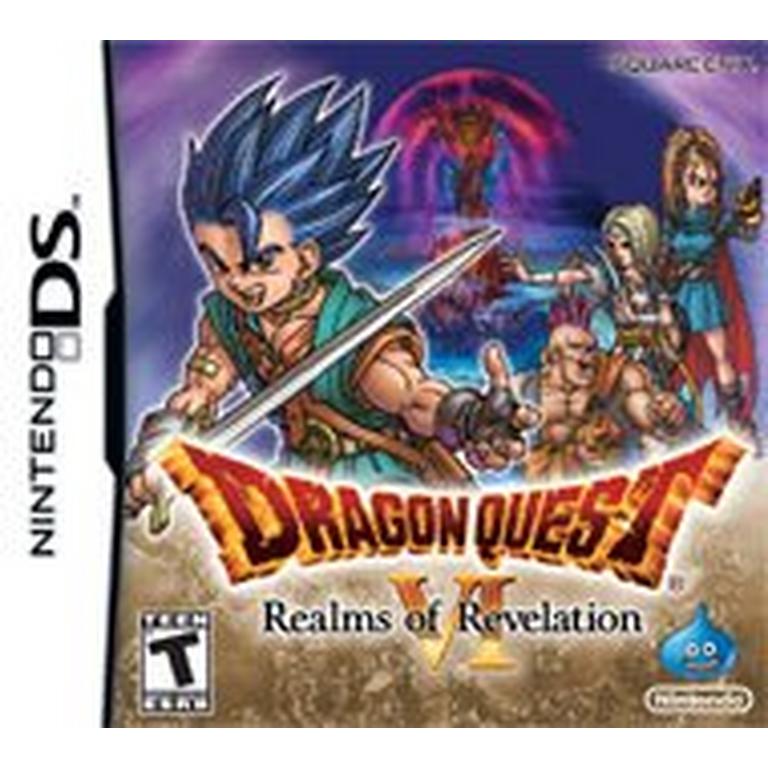DRAGON QUEST VI 複製原稿 Dragon Quest VI [SHVC-AQ6J-JPN] (Super Famicom) - Box, Cart