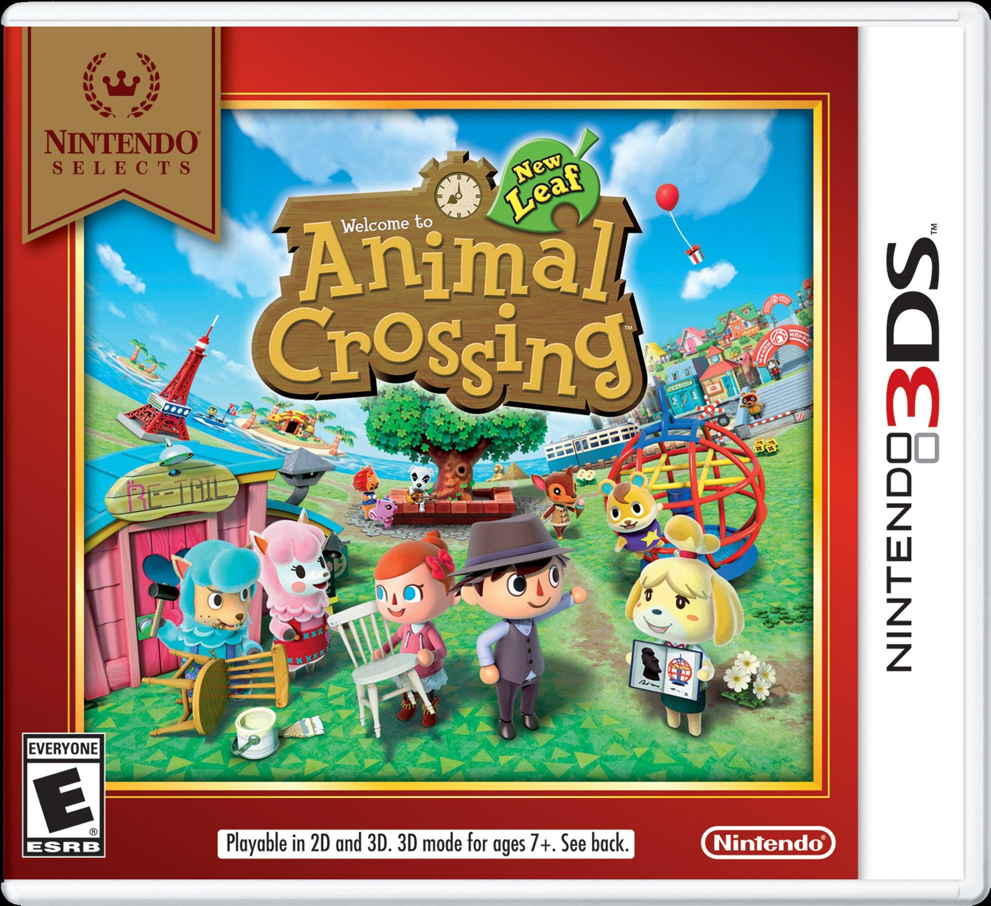 oprejst romanforfatter skuffet Nintendo Selects: Animal Crossing: New Leaf - Nintendo 3DS | Nintendo 3DS |  GameStop