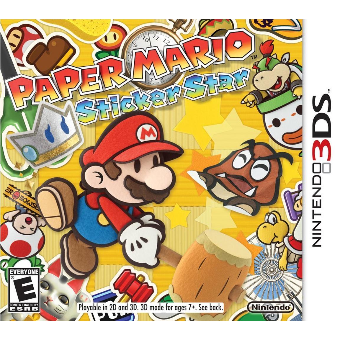 Paper Mario: Sticker Star - Nintendo 3DS, Pre-Owned
