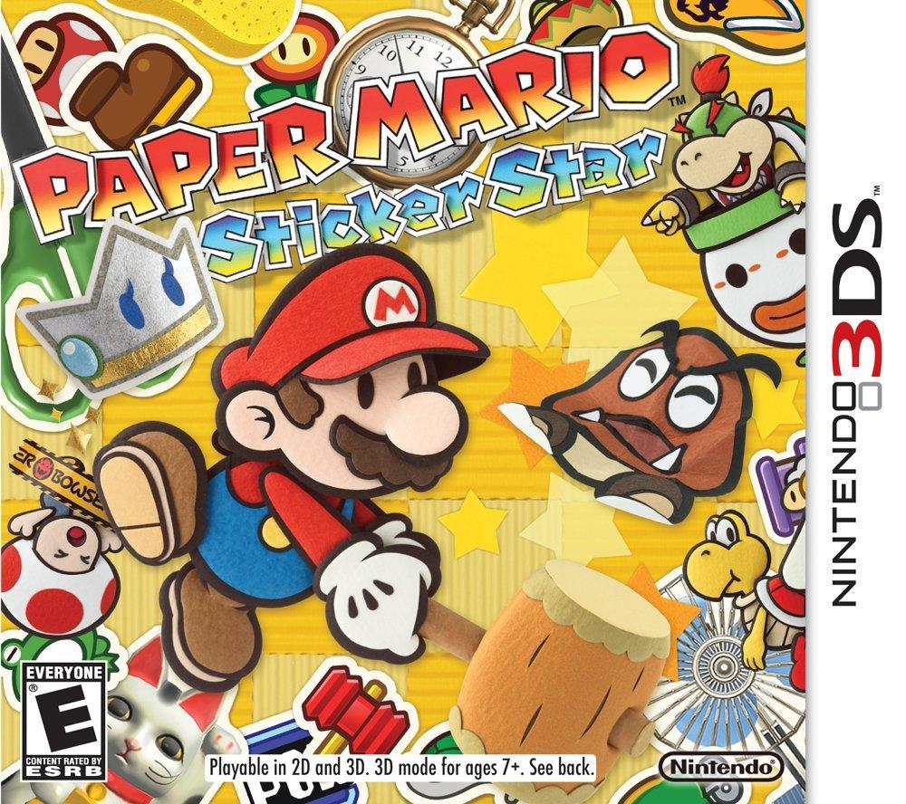 Paper Mario Sticker Star Nintendo 3ds Gamestop