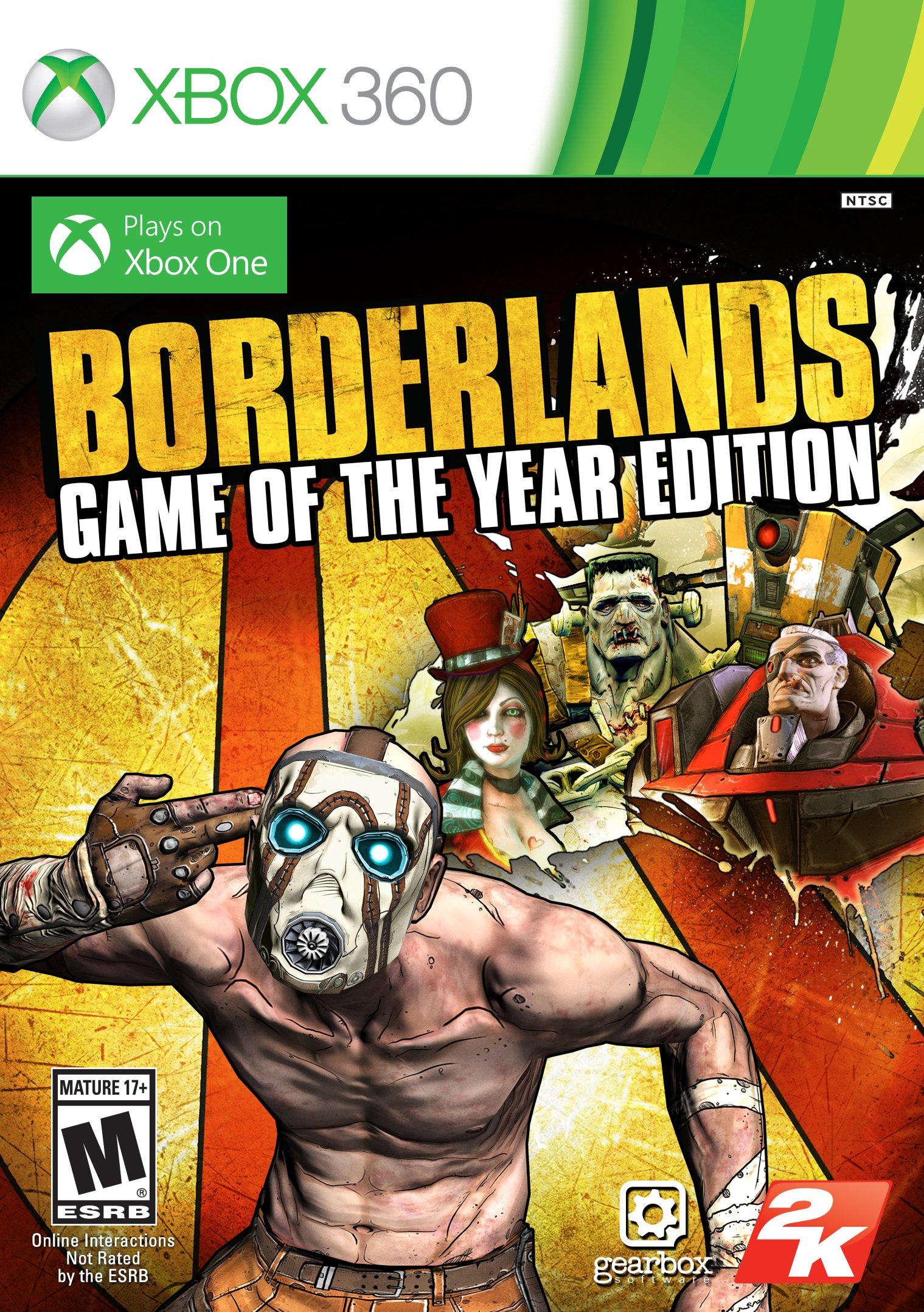 borderlands 1 xbox 360