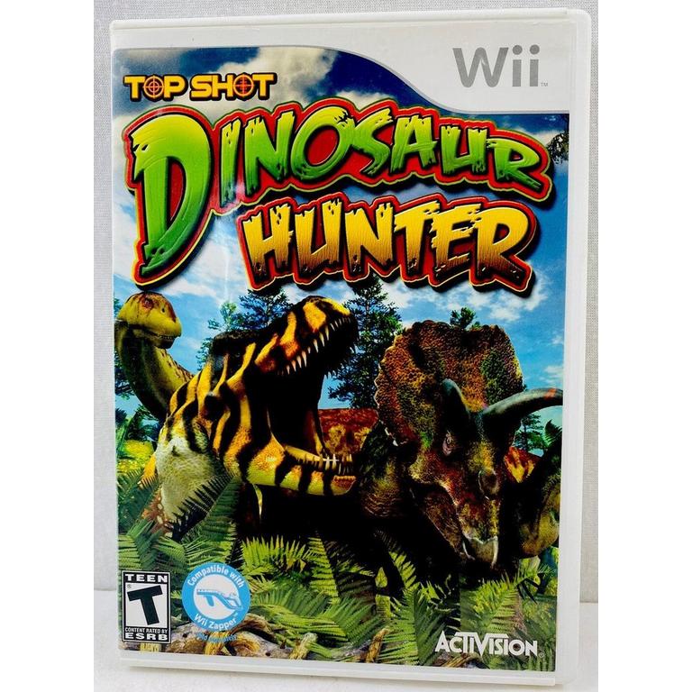 Top Shot Dinosaur Hunter (Game Only) - Nintendo Wii