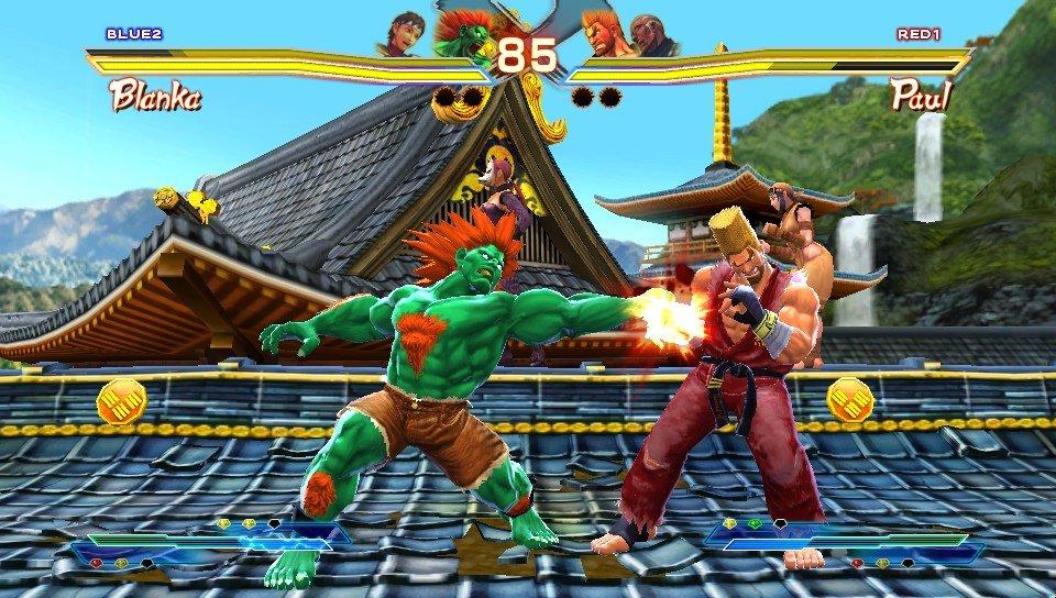 Street Fighter X Tekken Arcade Mode - Sakura & Blanka 