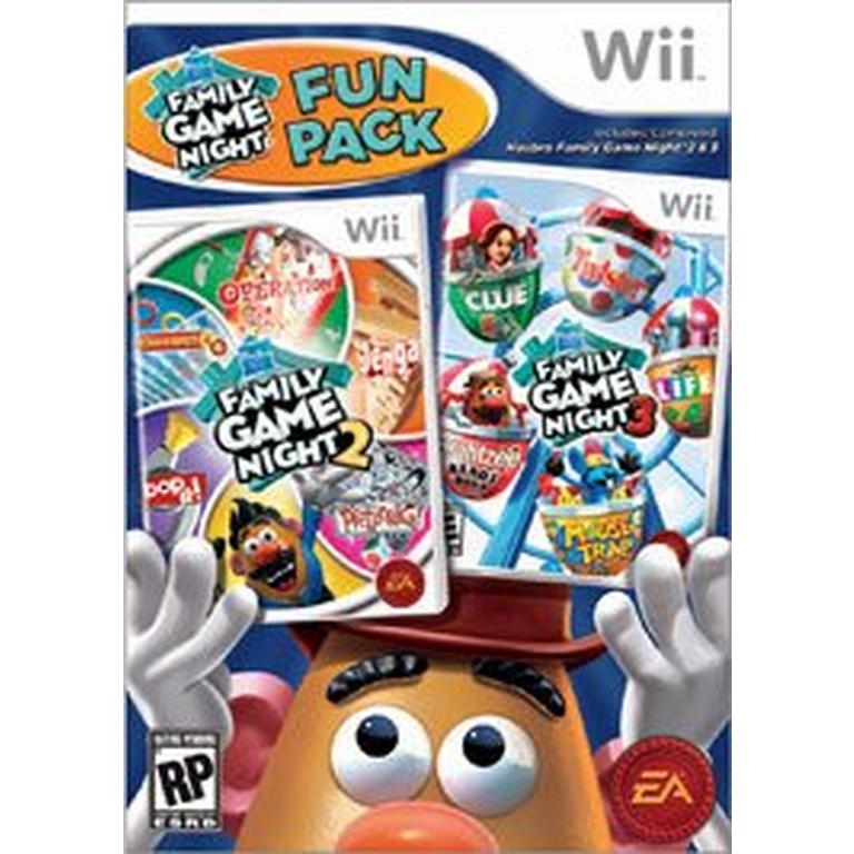 Hasbro Family Game Night Fun Pack - Nintendo Wii