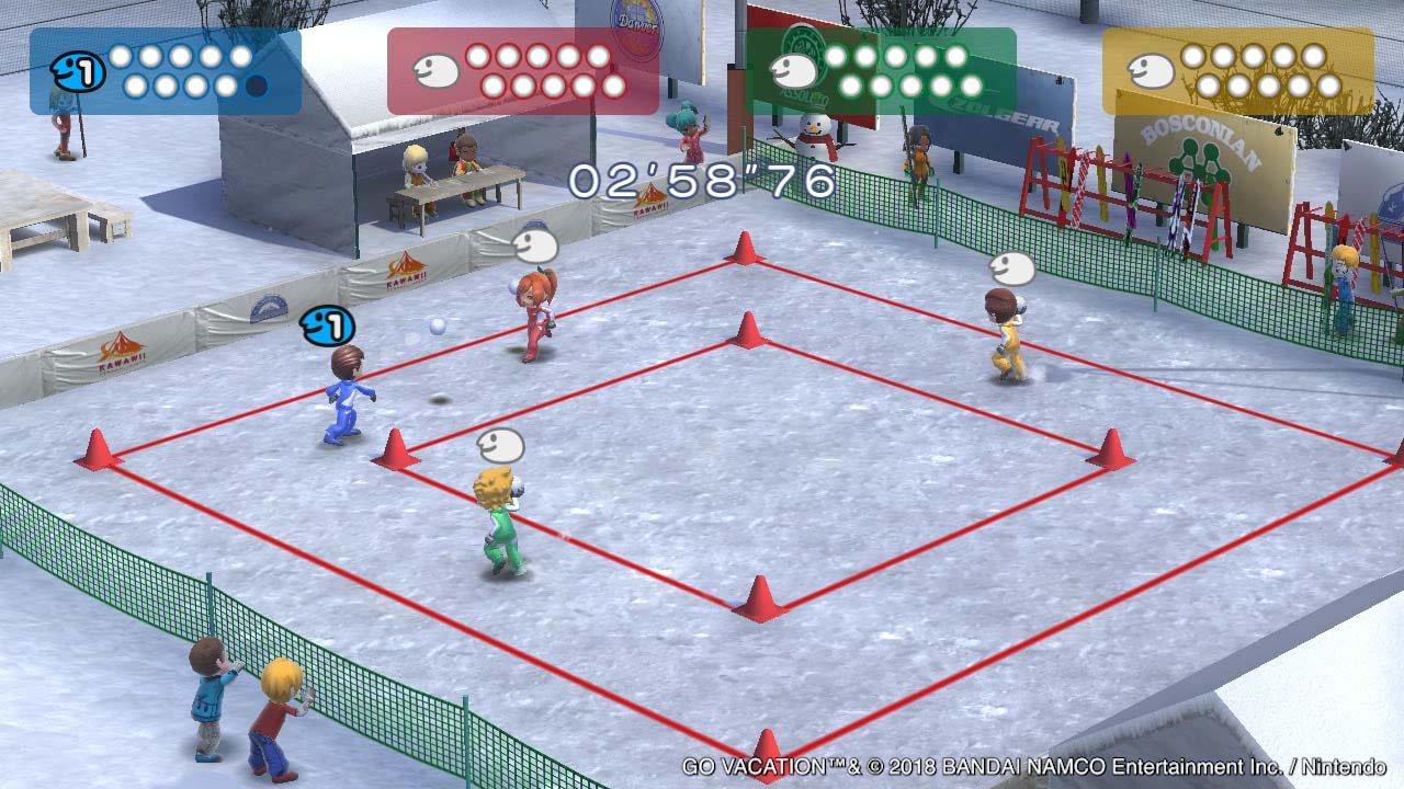 wii snowball fight game