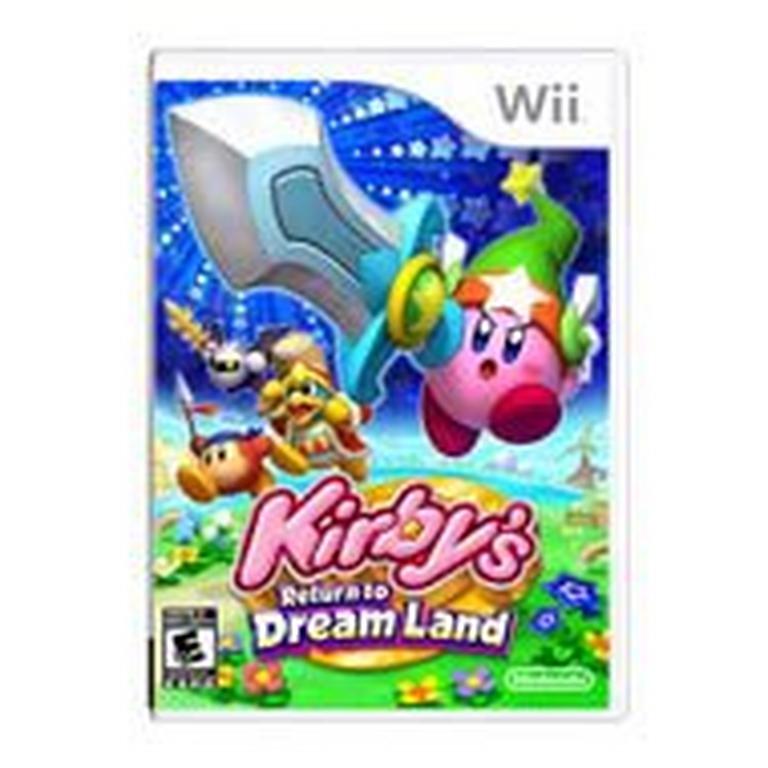 Schrijft een rapport Wens gracht Kirby's Return to Dreamland - Nintendo Wii | Nintendo Wii | GameStop