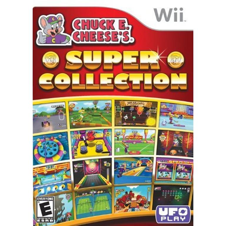 Chuck E Cheese's Party Games Nintendo Wii Chuck Cheese's