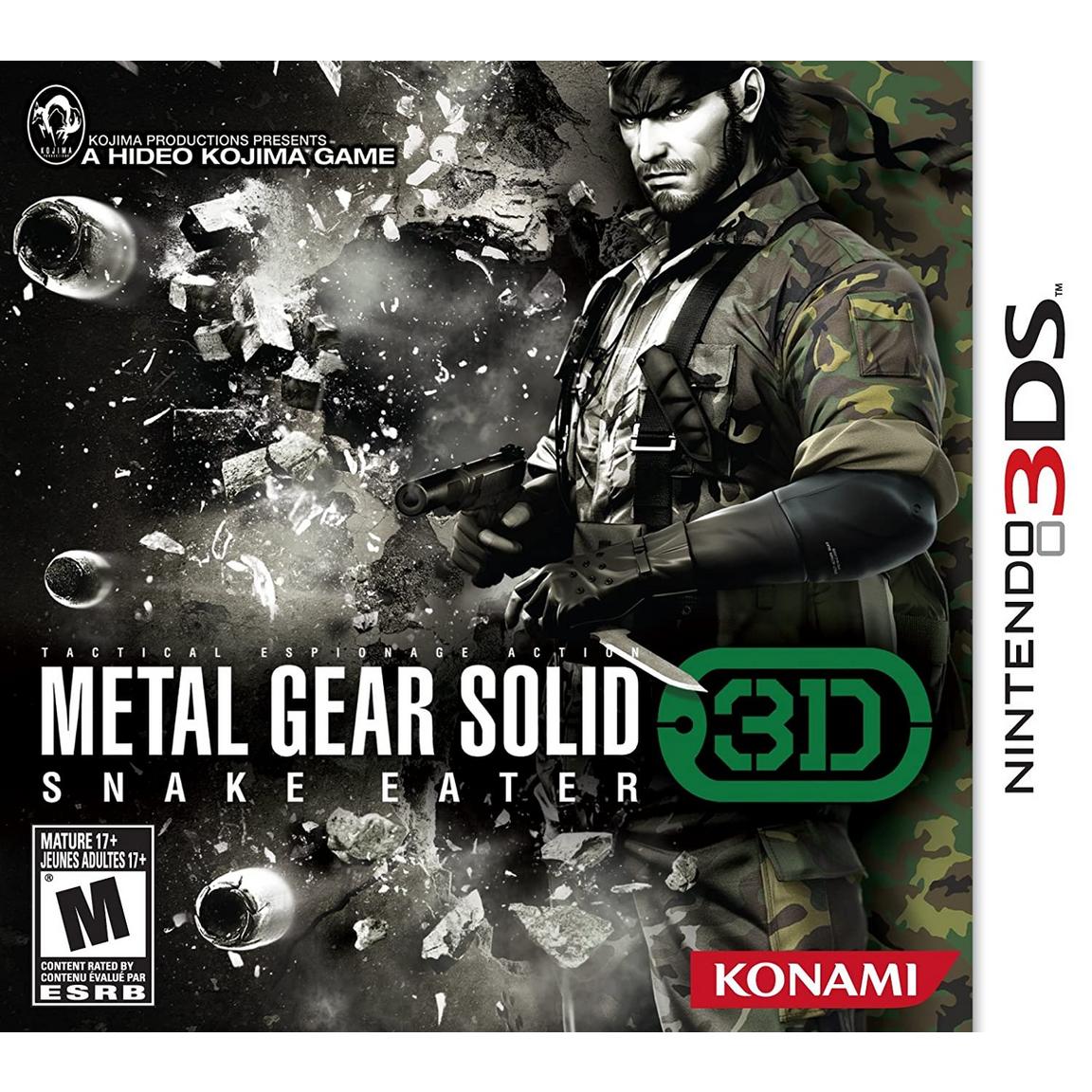 Metal Gear Solid 3D Snake Eater - Nintendo 3DS, Pre-Owned