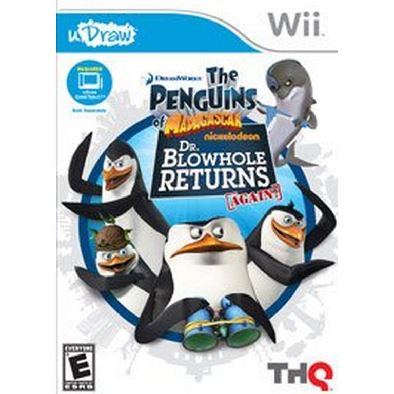 The Penguins of Madagascar: Dr. Blowhole Returns - Again! - uDraw - Nintendo Wii