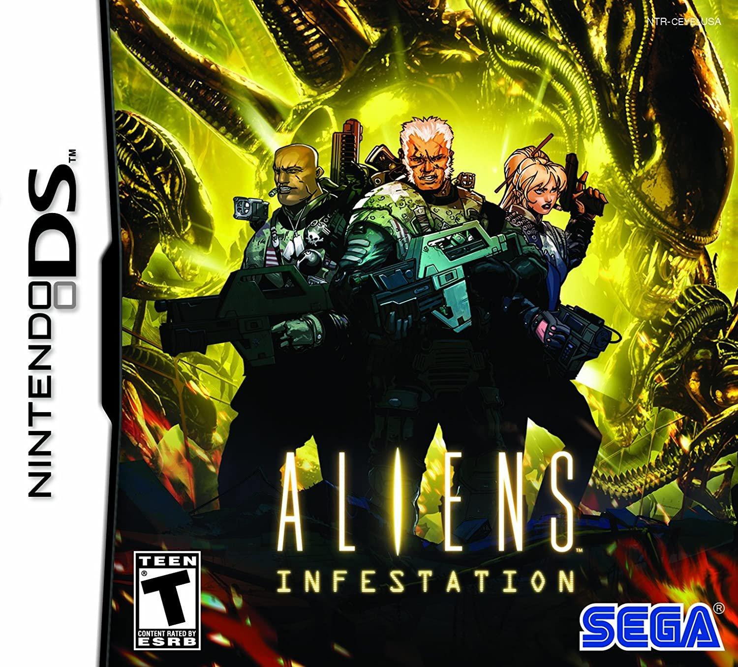 Aliens Infestation Nintendo Ds Gamestop