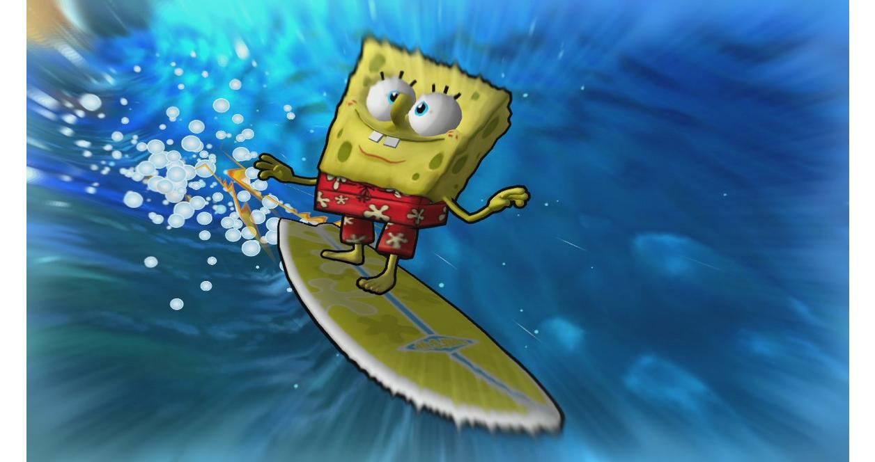 SpongeBob's Surf and Skate Roadtrip - Nintendo DS