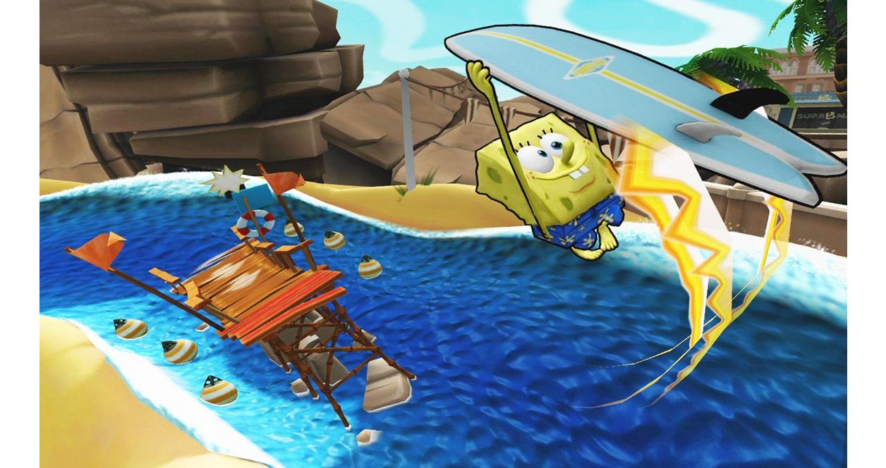 SpongeBob's Surf and Skate Roadtrip - Nintendo DS