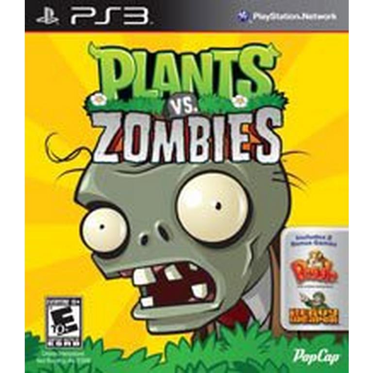 Plants Vs Zombies Playstation 3 Gamestop
