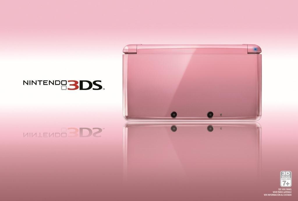 Nintendo 3DS Handheld Console - Pearl Pink