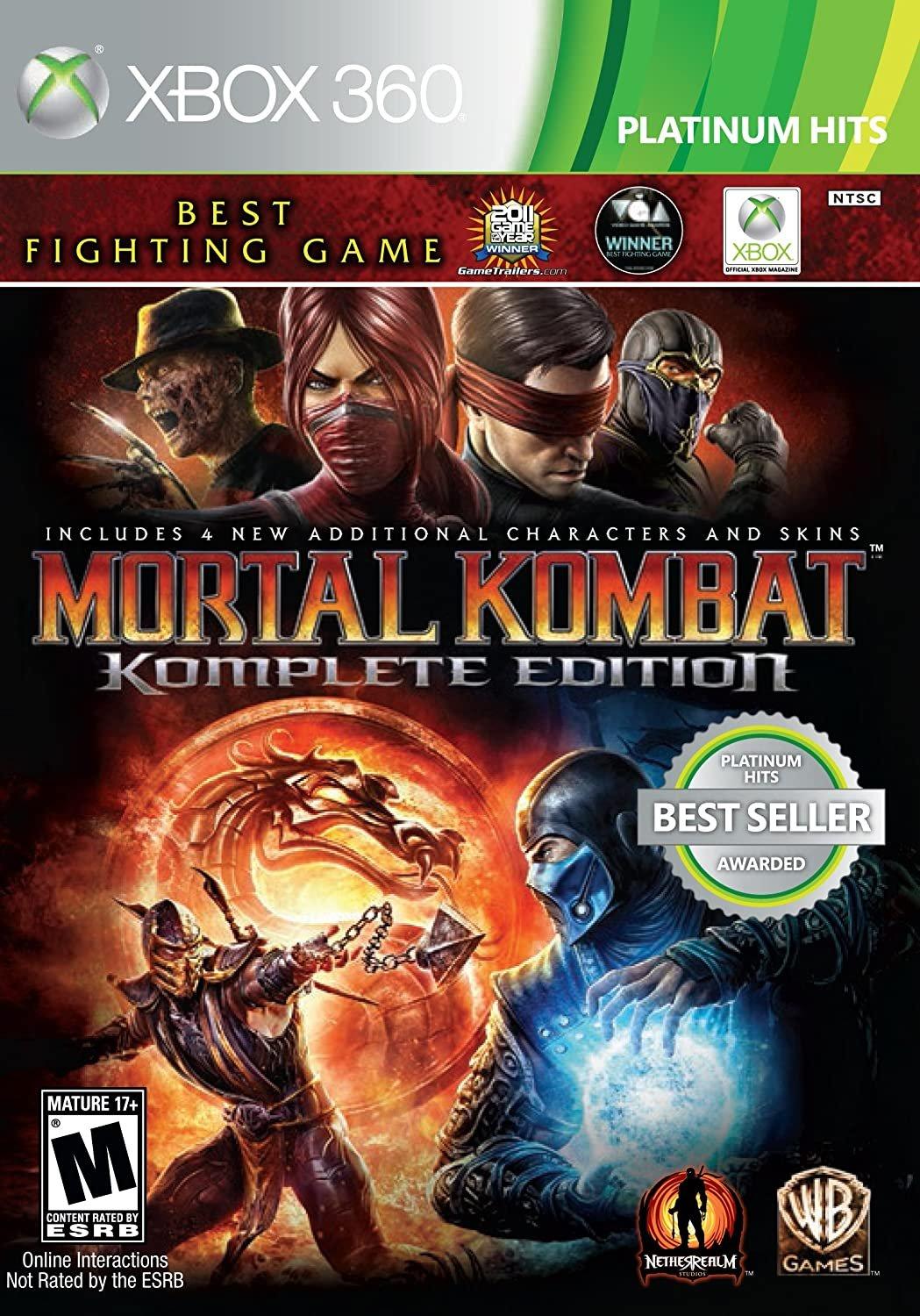 Mortal kombat komplete edition xbox 360 как играть вдвоем