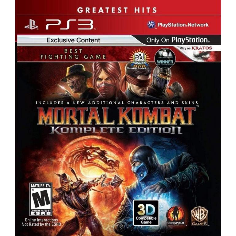 Inolvidable Acumulación Socialismo Mortal Kombat Komplete Edition - PlayStation 3 | PlayStation 3 | GameStop