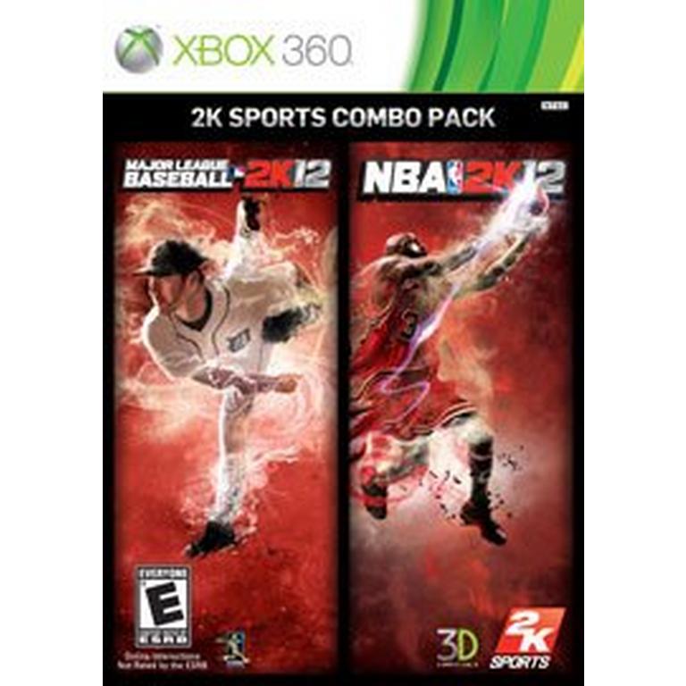 MLB 2K12 and NBA 2K12 2K Sports Combo Pack - Xbox 360
