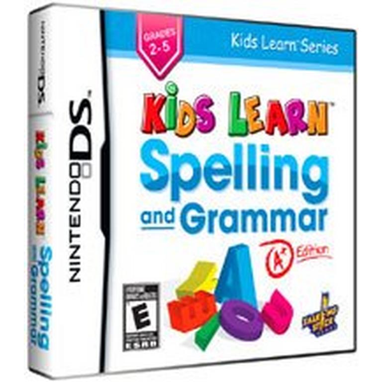 Kids Learn Spelling and Grammar A Plus Edition - Nintendo DS