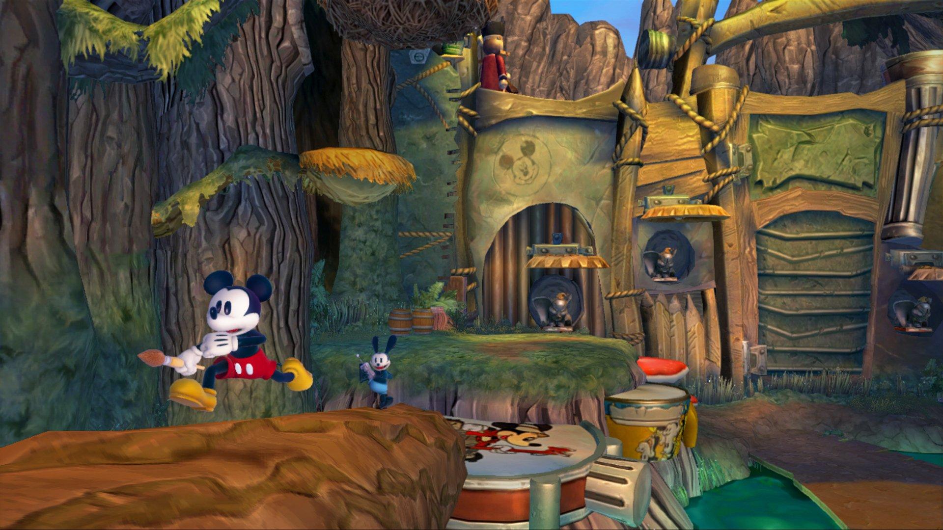 Игры по мультфильмам диснея на пк. Игра Epic Mickey 2. Игра Disney Epic Mickey. Epic Mickey 2: the Power of two. Disney Epic Mickey: две легенды.