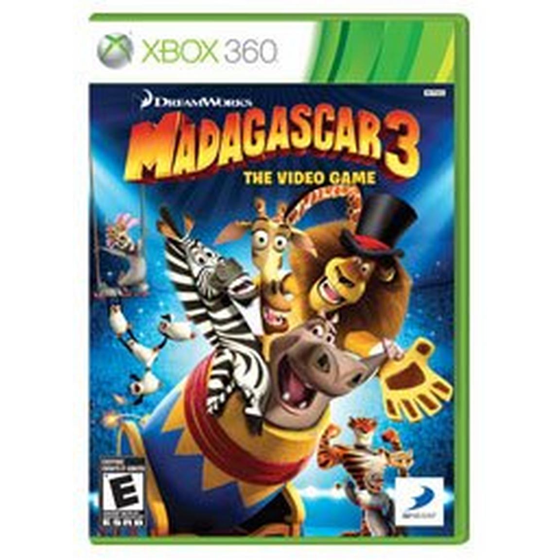 Madagascar 3: The Video Game - Xbox 360, Pre-Owned
