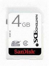 SDHC Memory Card 4GB for Nintendo Wii and DSi