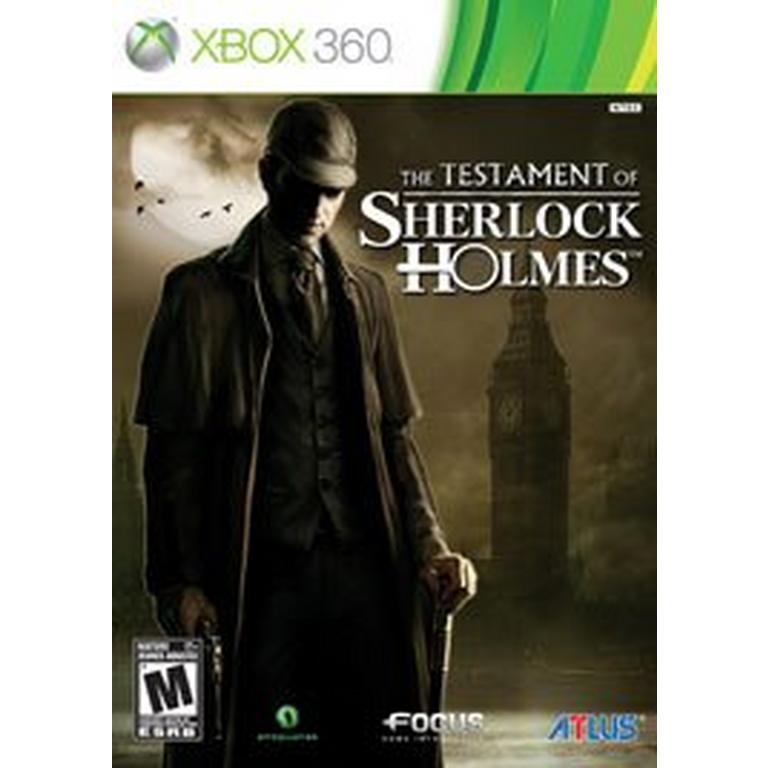 The Testament of Sherlock Holmes Atlus GameStop