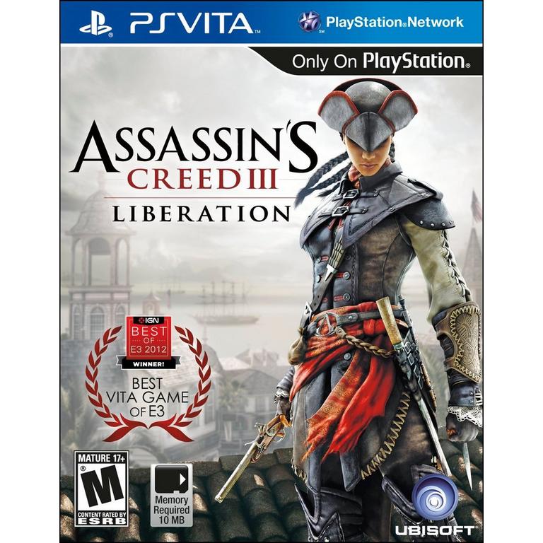 Assassin's Creed III Liberation PS Vita Ubisoft GameStop