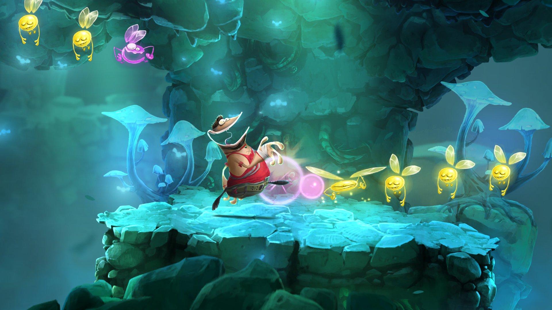 Rayman Legends Xbox 360 HD Gameplay First 35 Minutes 