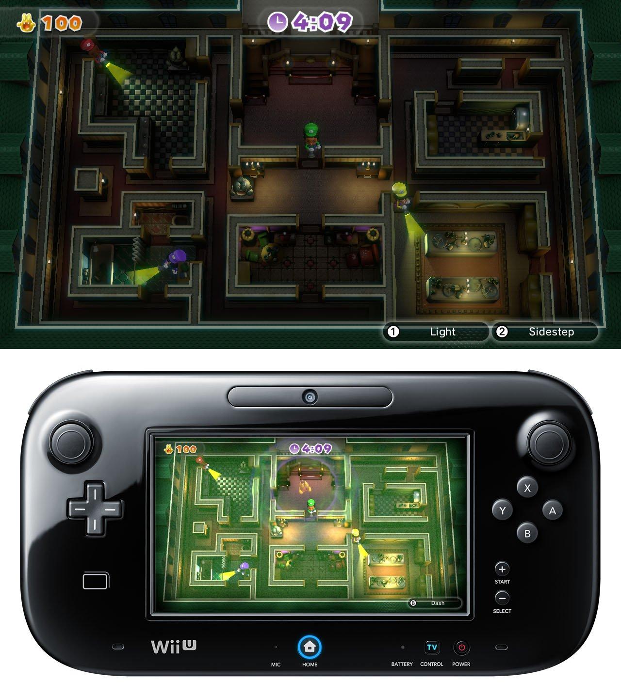 Luigi's mansion best sale nintendo wii u