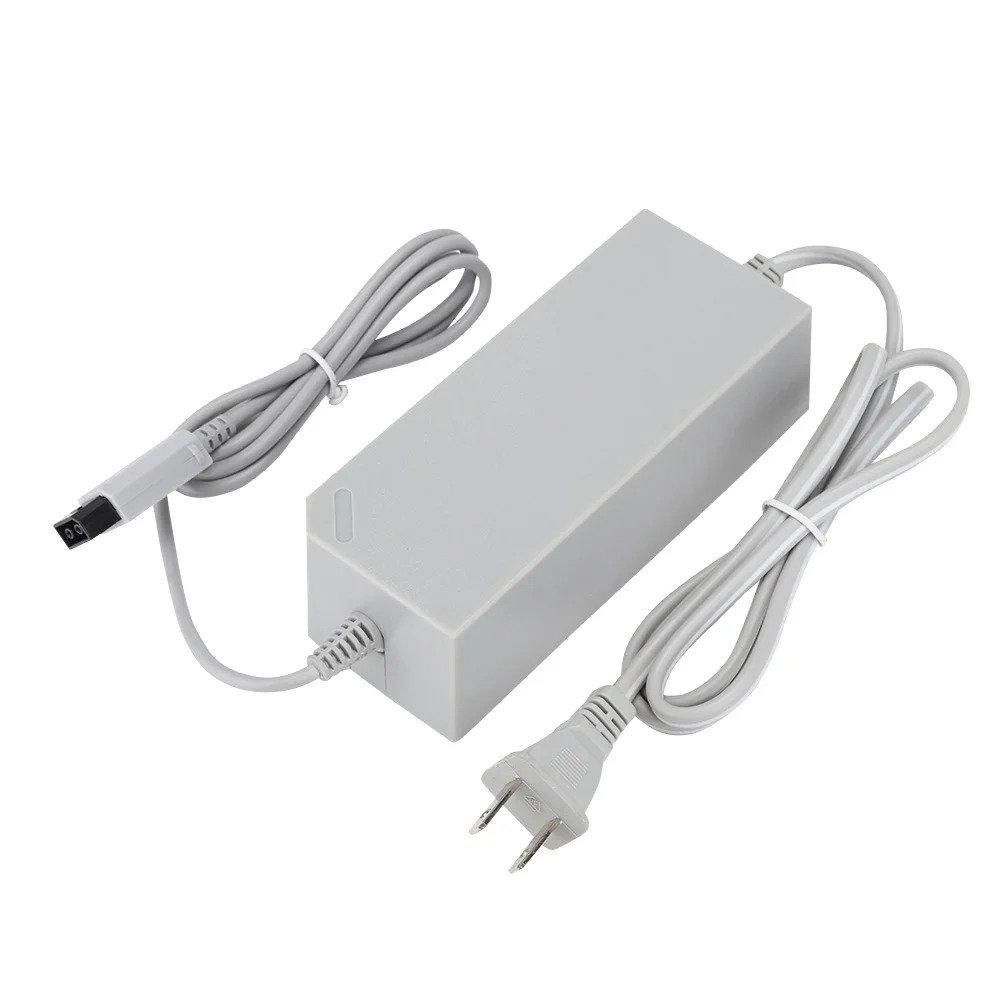 AC Adapter Power Supply For Nintendo Wii U Console – US Plug, Gray (Replacement)