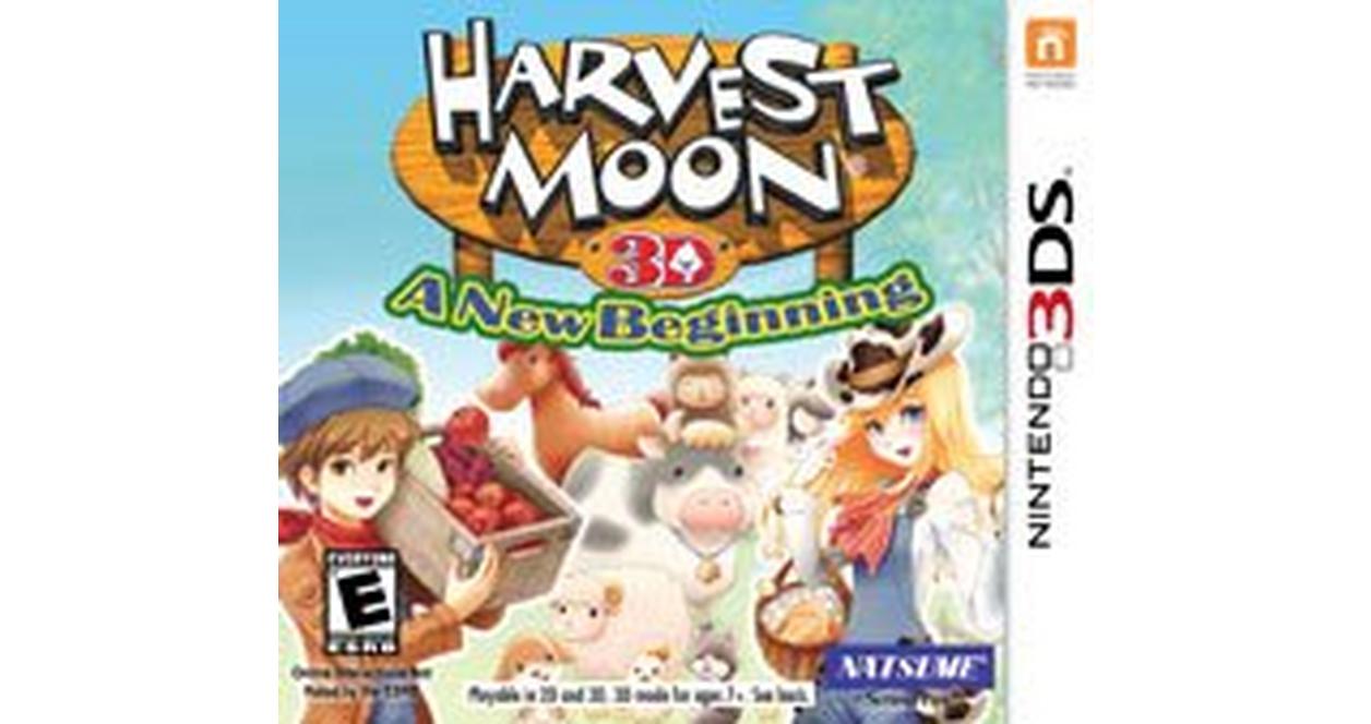 Harvest Moon 3D: A New Beginning - Nintendo 3DS$9.99