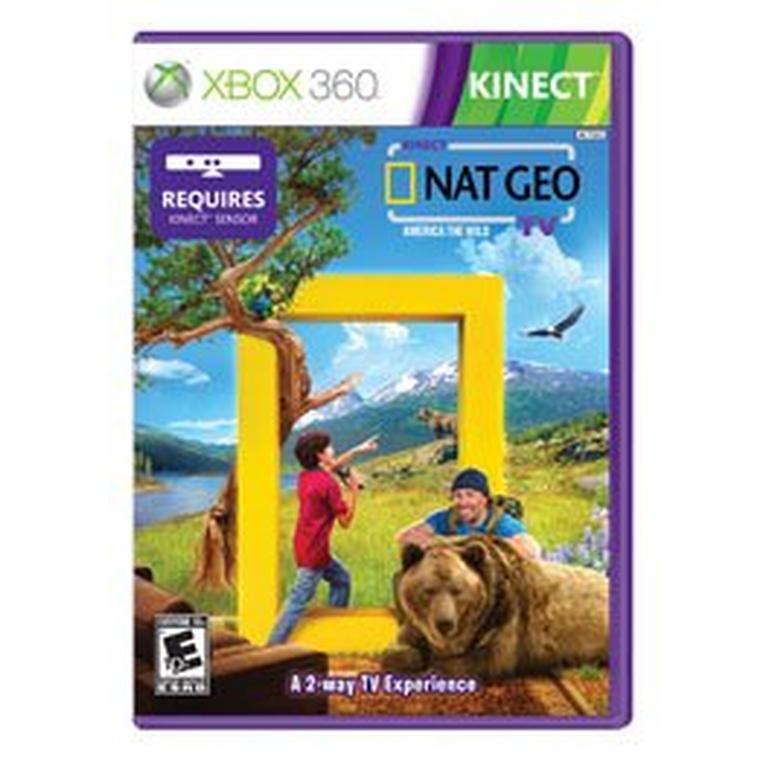 Kinect Nat Geo TV Xbox 360 Microsoft GameStop