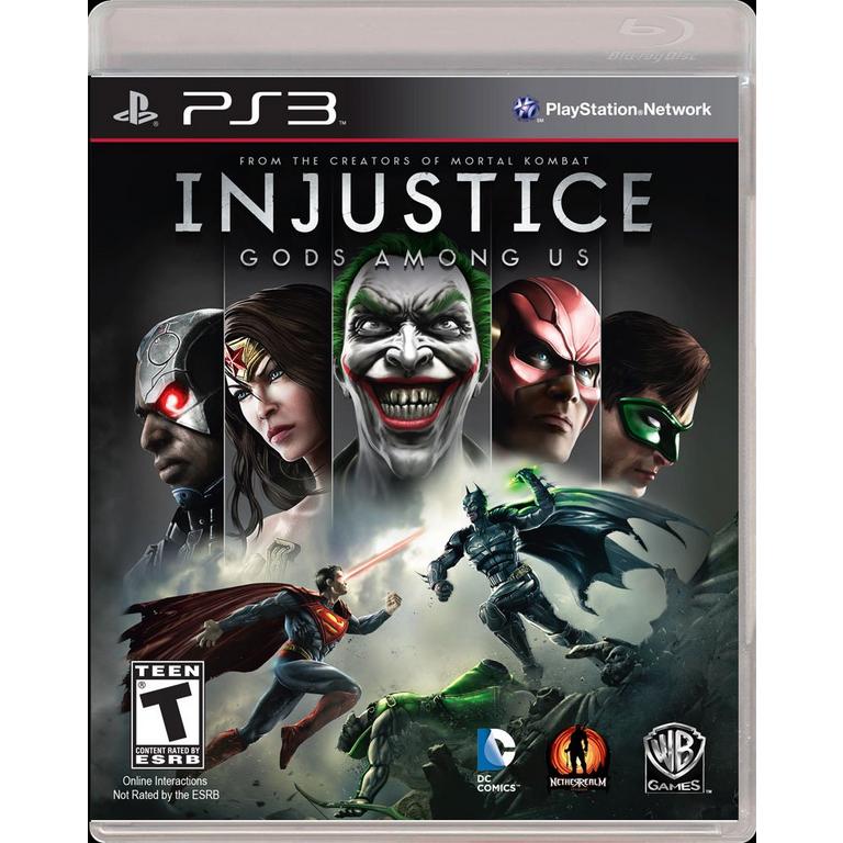 Injustice Gods Among Us Playstation 3 Gamestop