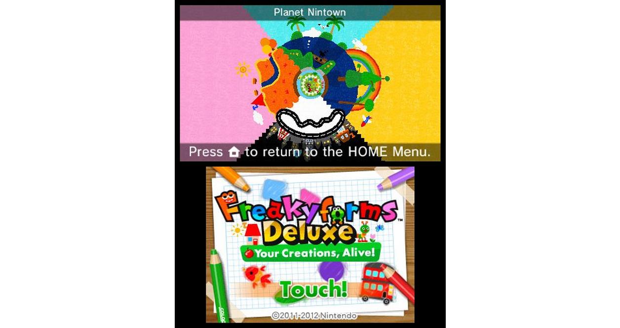 Freakyforms Deluxe: Creations Alive - Nintendo 3DS