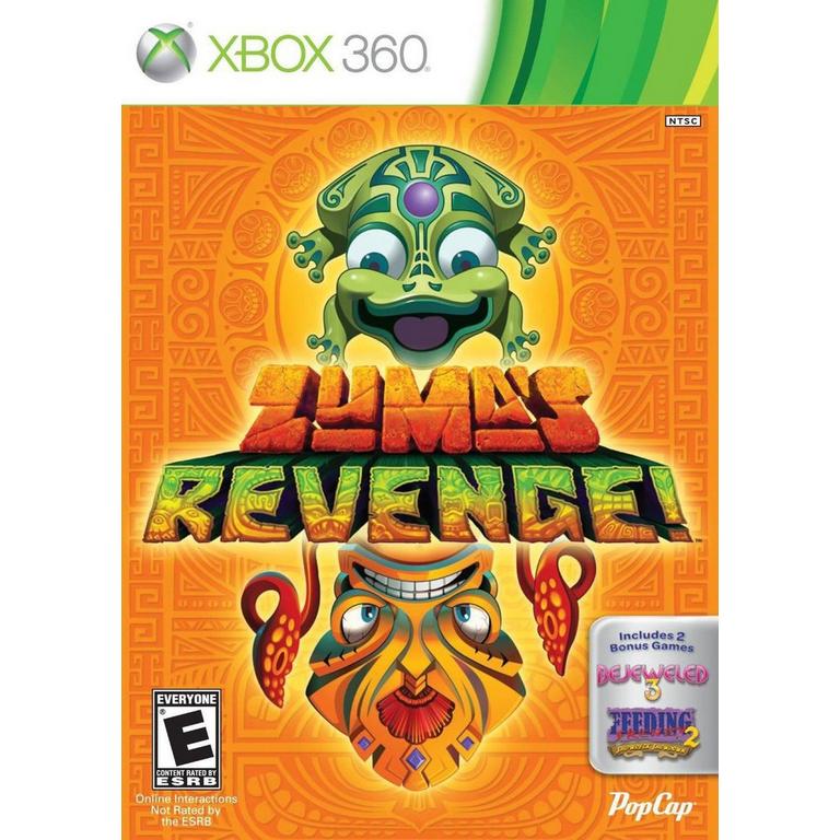 Zuma's Revenge with Bewjeweled 3 and Feeding Frenzy 2 - Xbox 360
